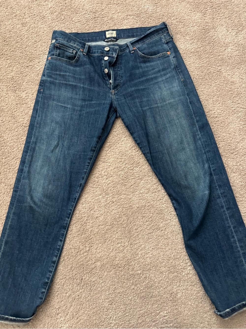 Citizens Of Humanity Vintage Mid Wash Blue Jeans